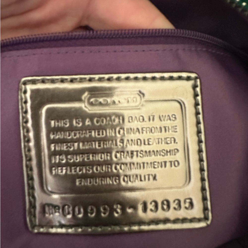 2009 Coach Poppy Collection Bag - Picture 4 of 7